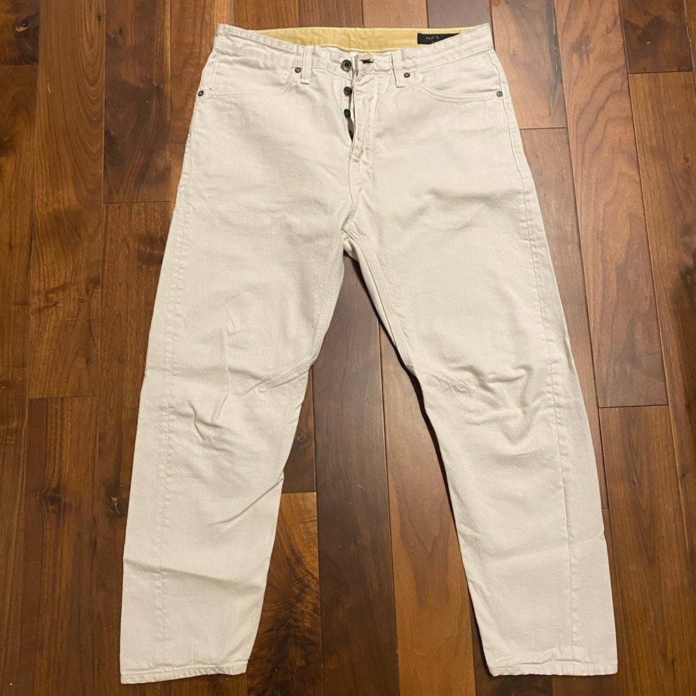 Rag & Bone Cropped Painter Jeans